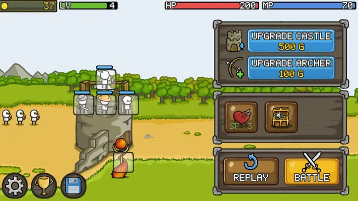 Grow Castle android App screenshot 2